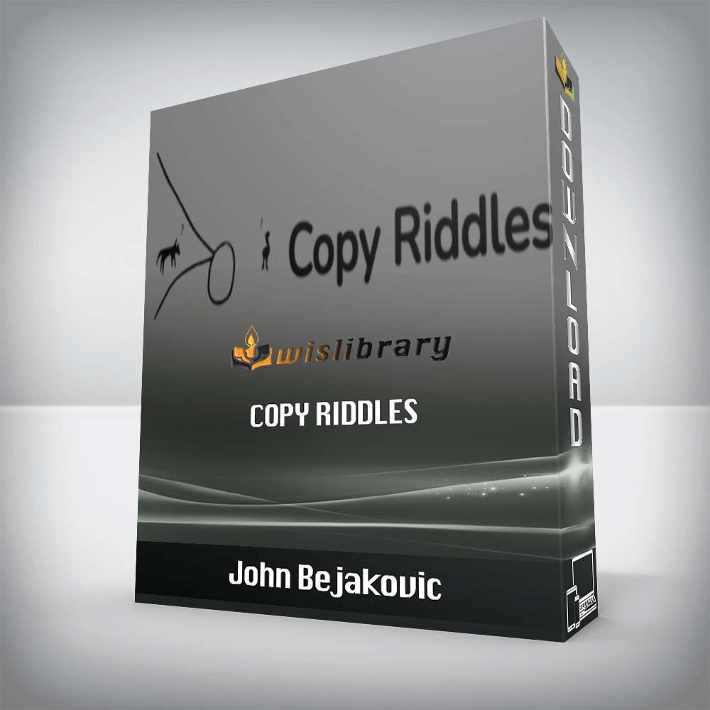 John Bejakovic - Copy Riddles