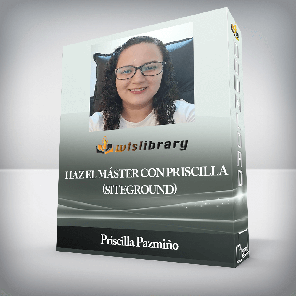 Priscilla Pazmiño - Haz el máster con Priscilla (Siteground)