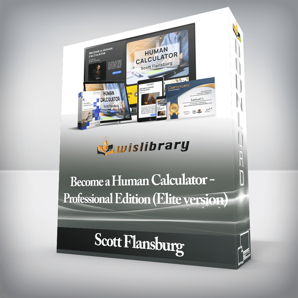 Scott Flansburg - Become a Human Calculator - Professional Edition (Elite version)