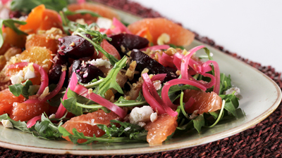 Beet Salad with Grapefruit and Vanilla