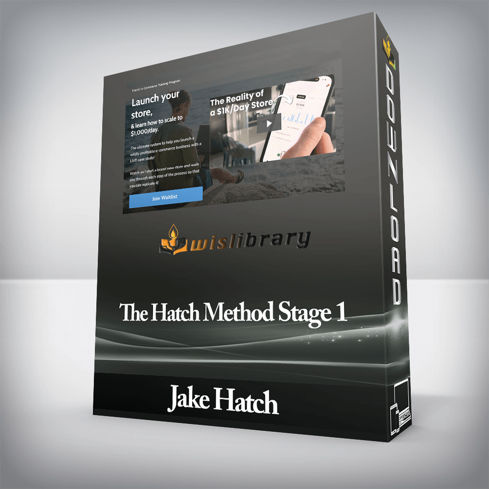 Jake Hatch - The Hatch Method Stage 1