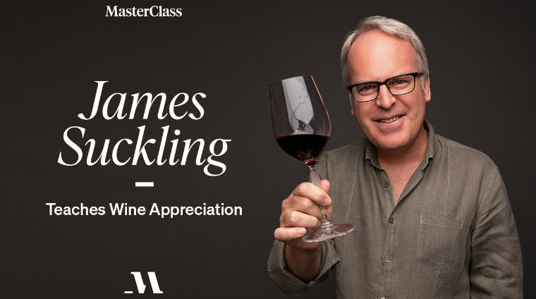 James Suckling - MasterClass - Teaches Wine Appreciation
