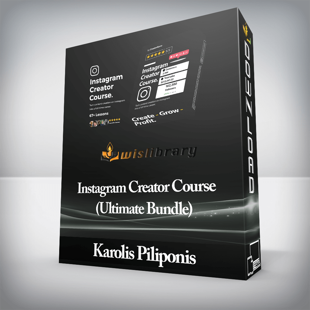 Karolis Piliponis - Instagram Creator Course (Ultimate Bundle)