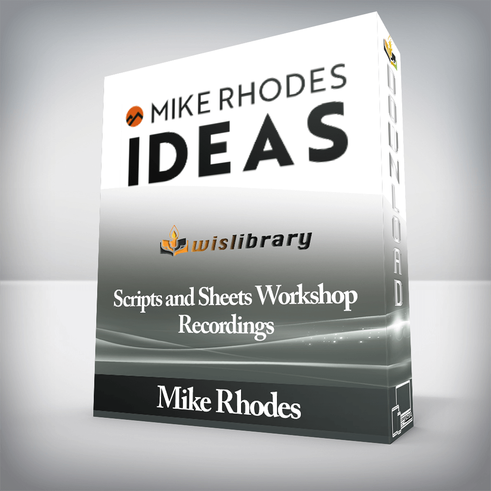 Mike Rhodes - Scripts and Sheets Workshop Recordings