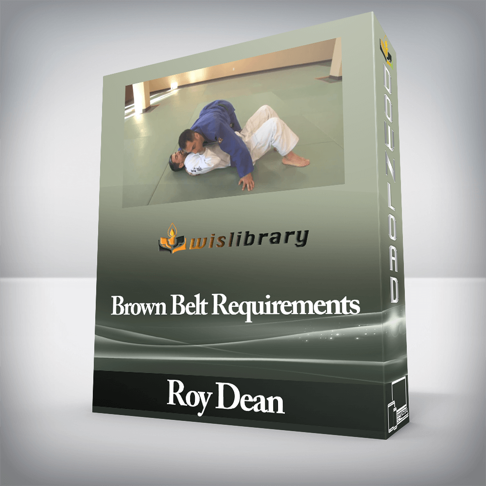 Roy Dean - Brown Belt Requirements - Wisdom - Library Training