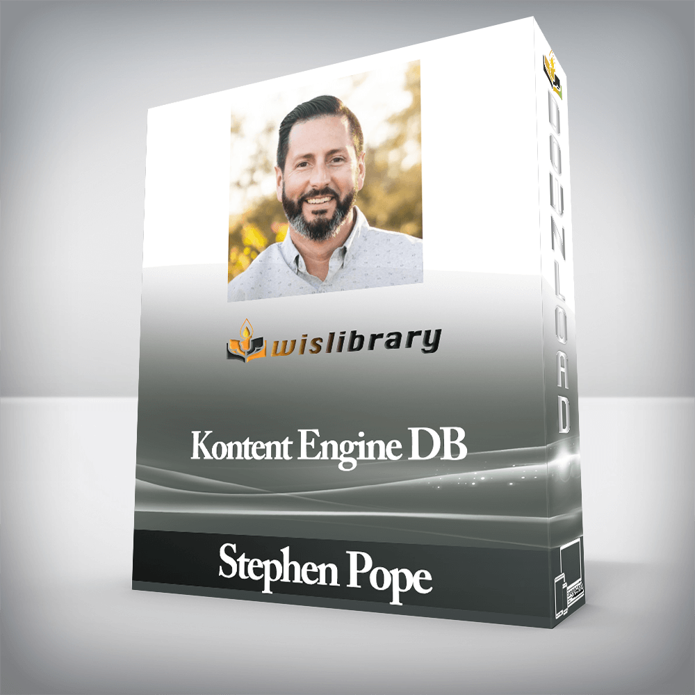 Stephen Pope - Kontent Engine DB