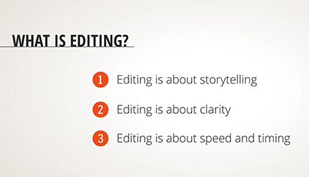 Lesson 2: The Basics of Video Editing