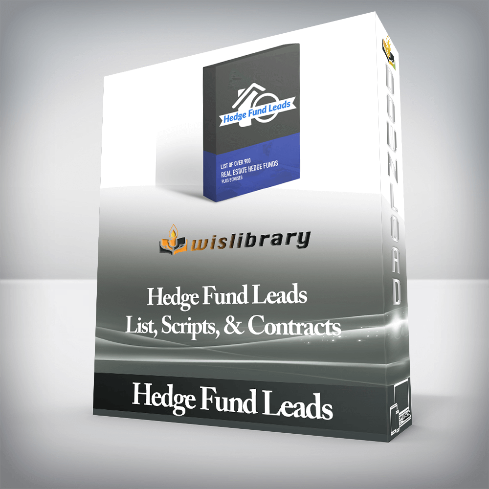 Hedge Fund Leads - Hedge Fund Leads List, Scripts, & Contracts