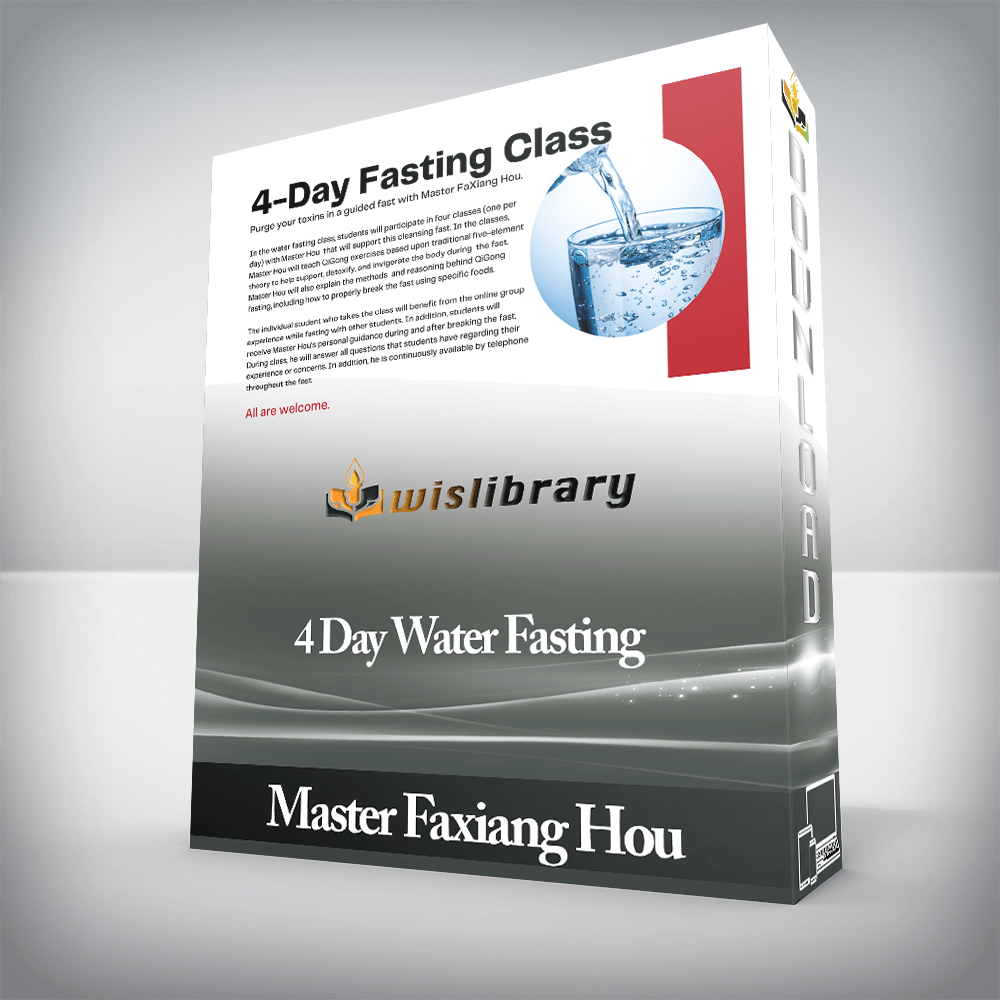 Master Faxiang Hou - 4 Day Water Fasting