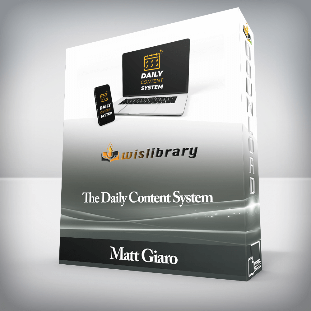 Matt Giaro - The Daily Content System